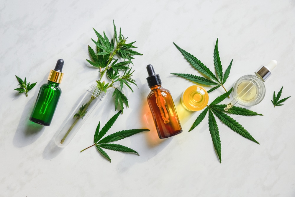 Cannabis tinctures, extracts and leaves