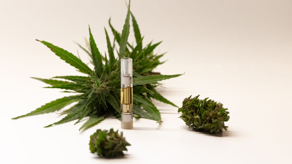 a cannabis vape cartridge for anxiety