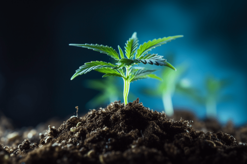How long does it take for marijuana seeds to break soil? The delicate emergence of a marijuana seed as it pushes through the dark, crumbly soil, with the first tender green shoot unfurling toward the sunlight, symbolizes the anticipation and patience required in the journey from seed to plant.