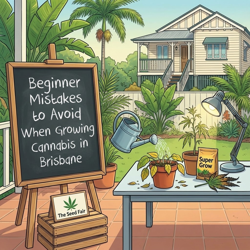 Beginner Mistakes to Avoid When Growing Cannabis in Brisbane