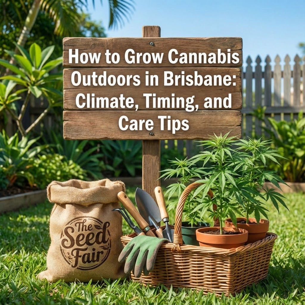 How to grow cannabis outdoors in Brisbane