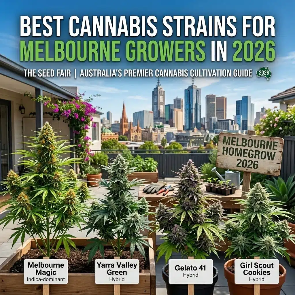 Le migliori varietà di cannabis da coltivare a Melbourne, in Australia
