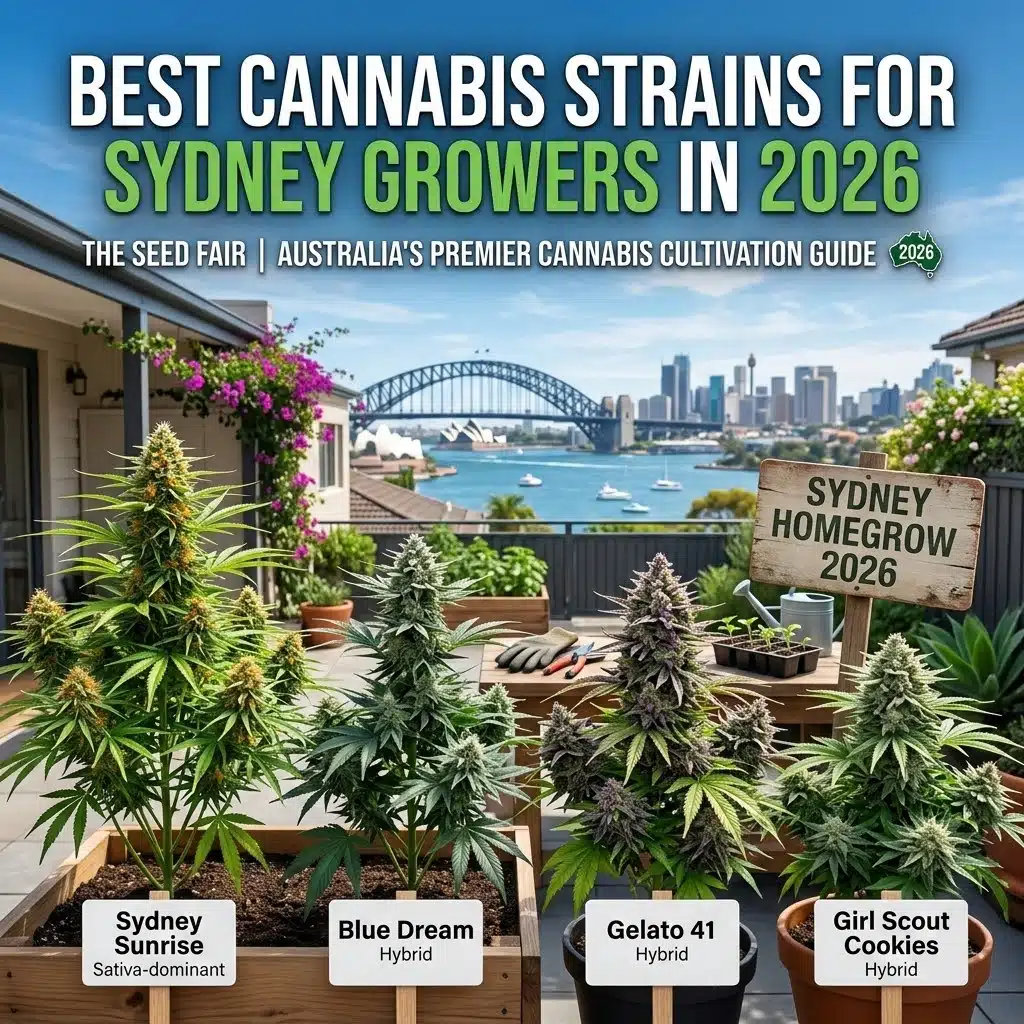 Best Cannabis Strains to Grow in Sydney Australia 2026