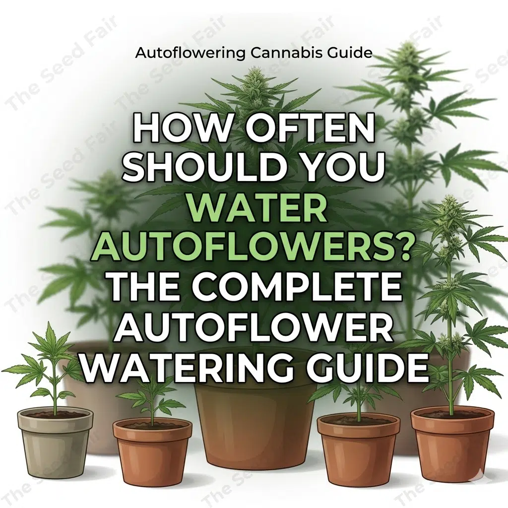 How Often Should You Water Autoflowers The Complete Autoflower Watering Guide