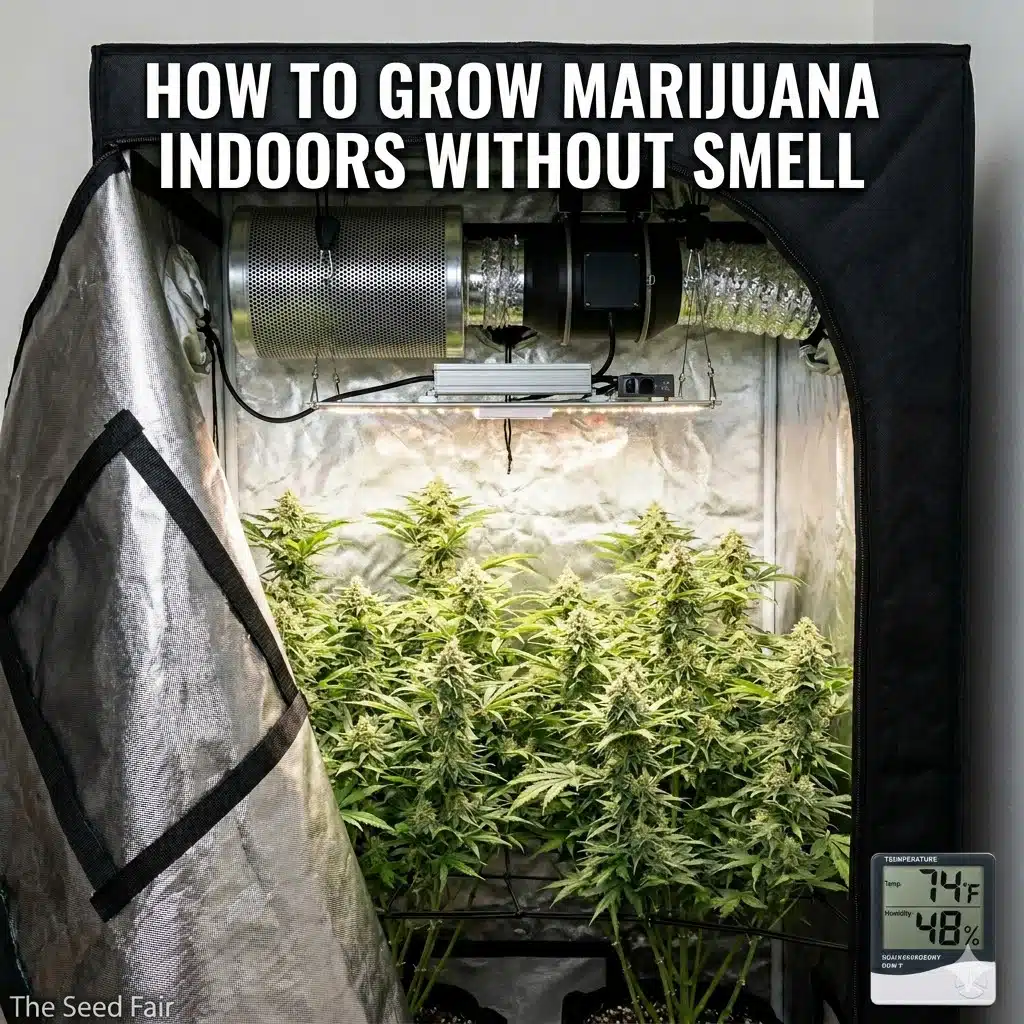 How To Grow Marijuana Indoors Without Smell