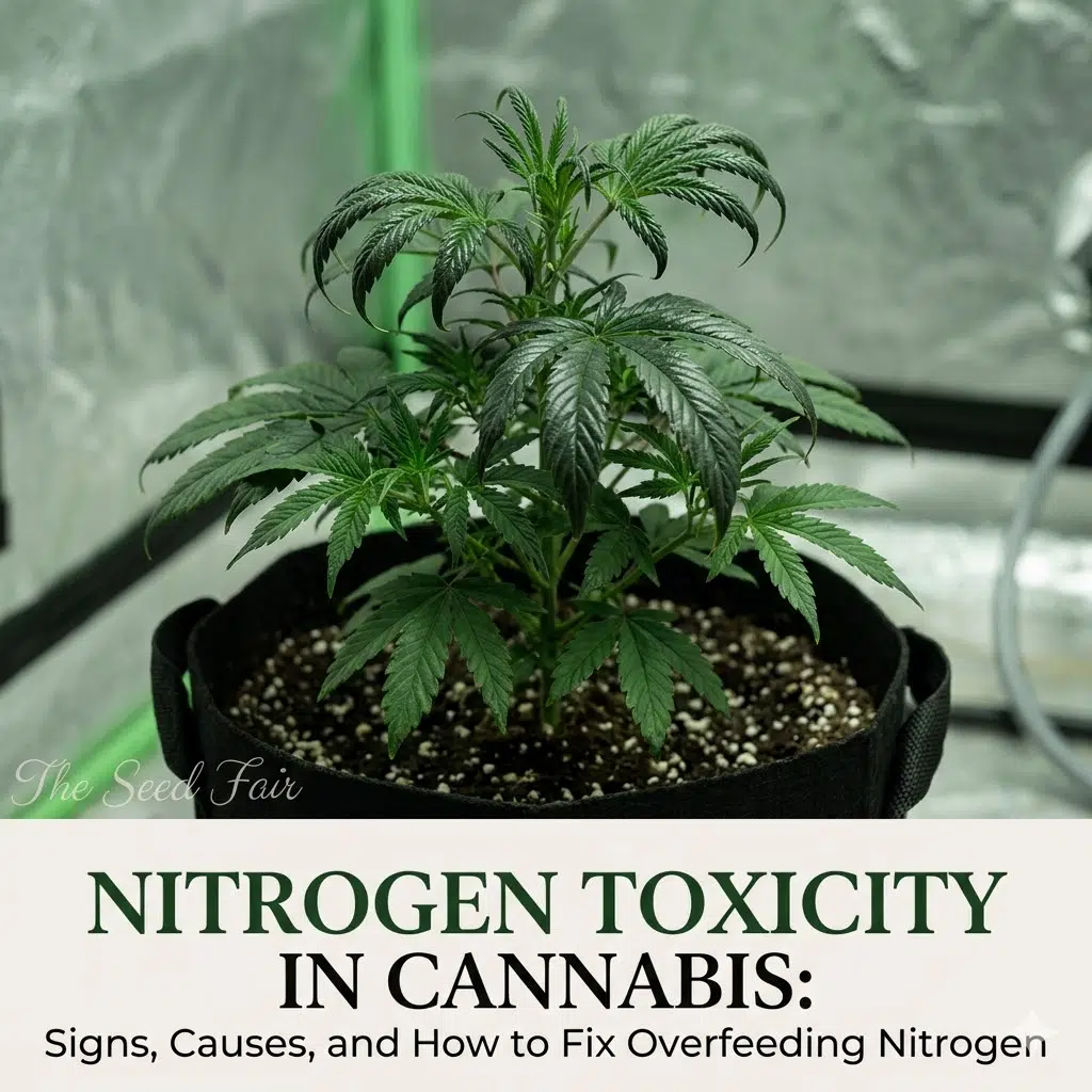 Toxicité azotée du cannabis : symptômes, causes et solutions pour remédier à un excès d'azote