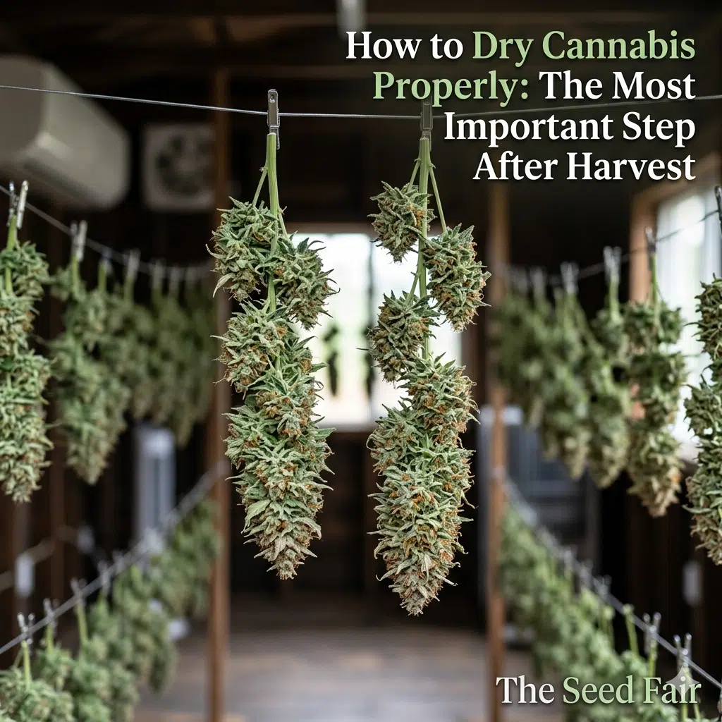 How to Dry Cannabis Properly: The Most Important Step After Harvest