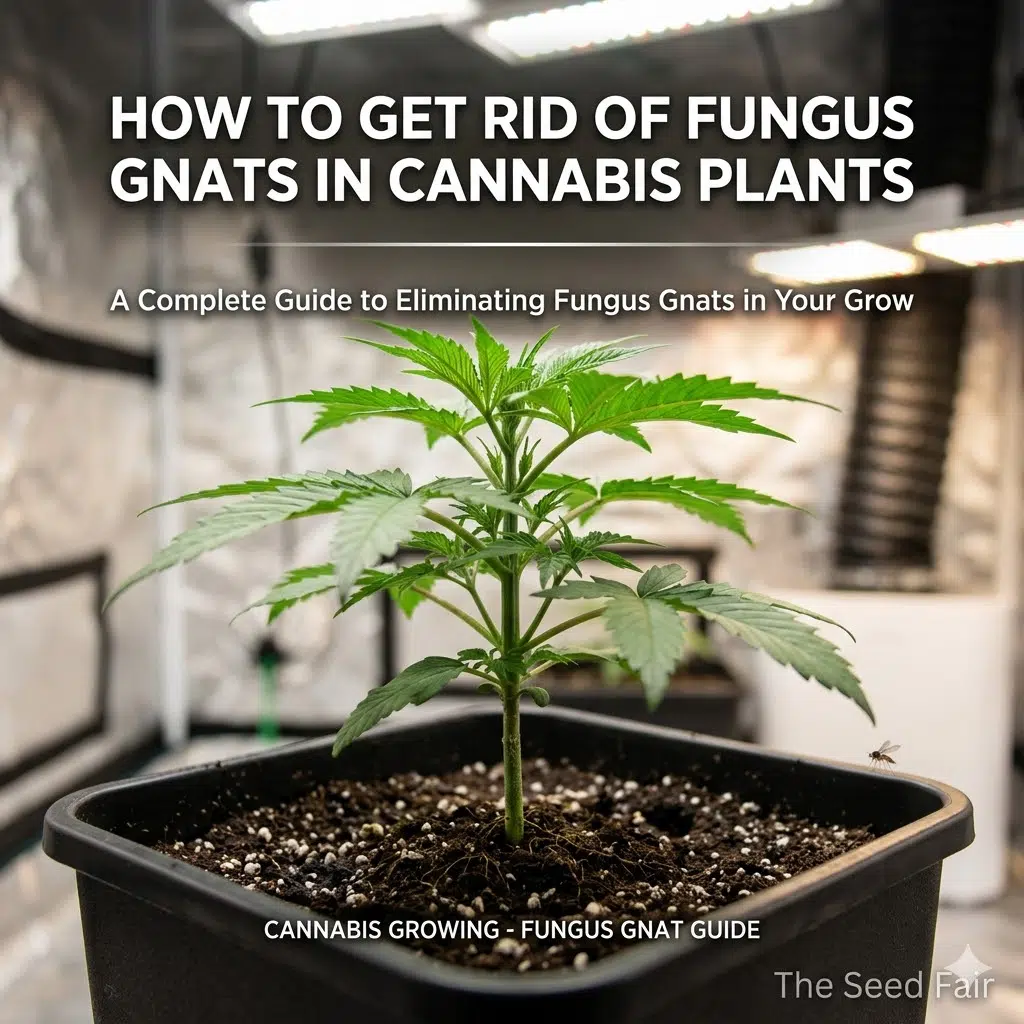 How to Get Rid of Fungus Gnats in Cannabis Plants